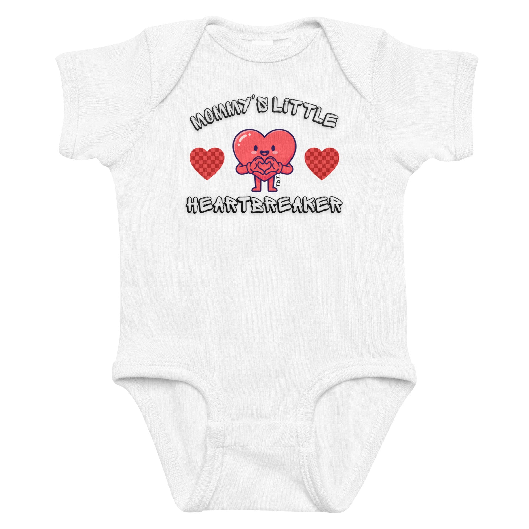 Mommy's Heartbreaker VALENTINE Infant Onesie