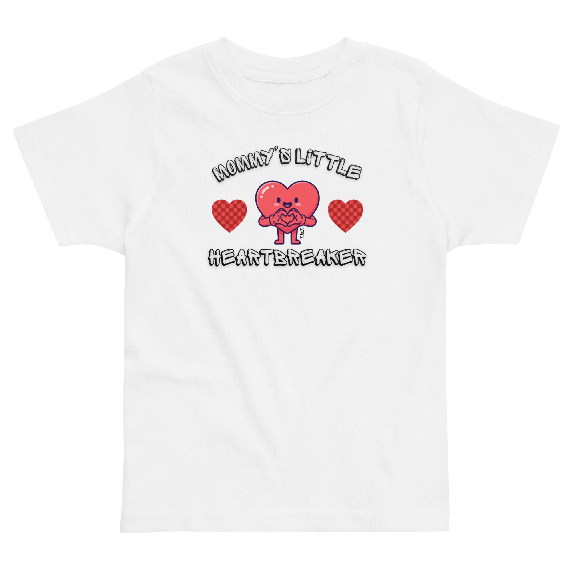 Mommy's Heartbreaker VALENTINE Toddler jersey t-shirt