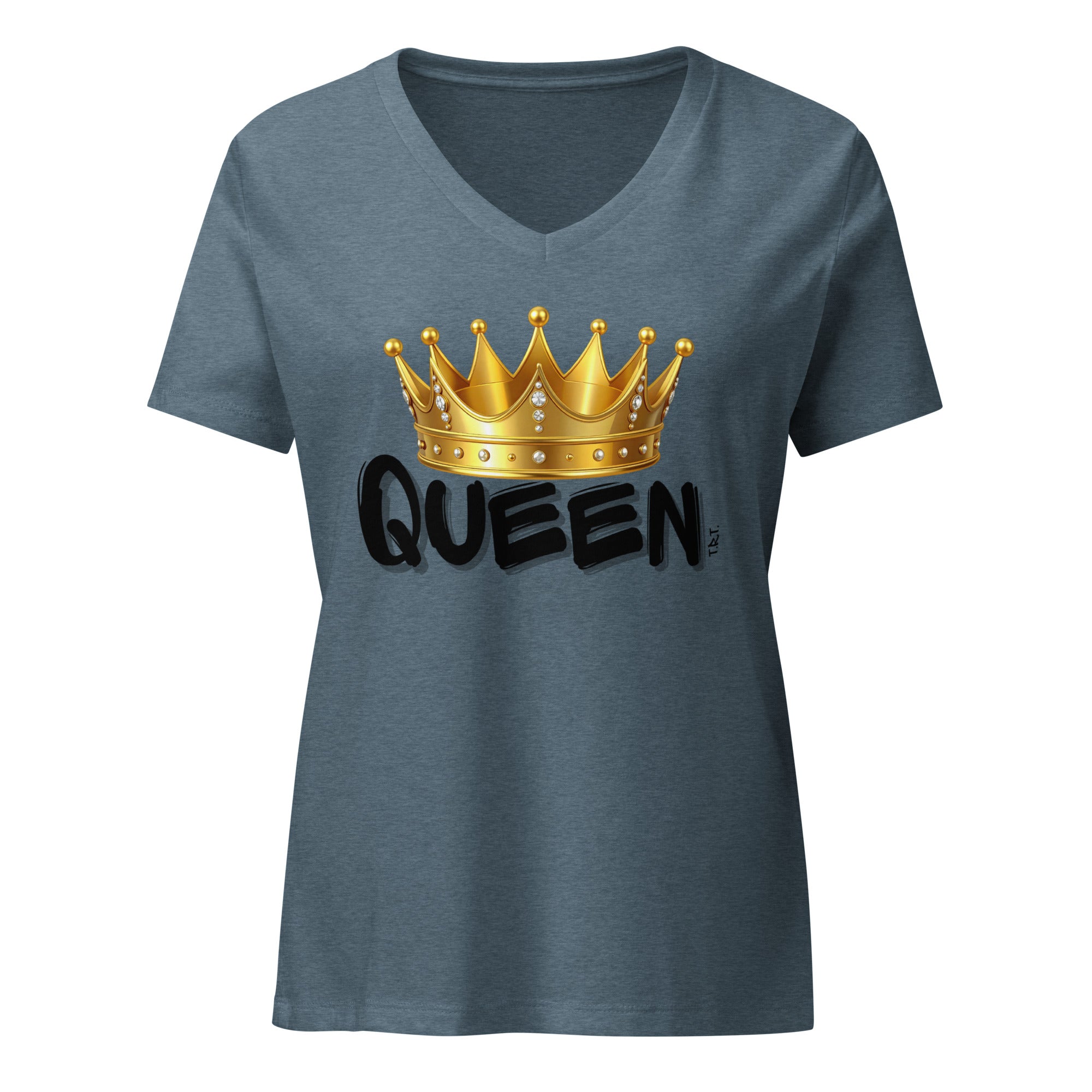 QUEEN - Royalty - Women’s relaxed v-neck t-shirt